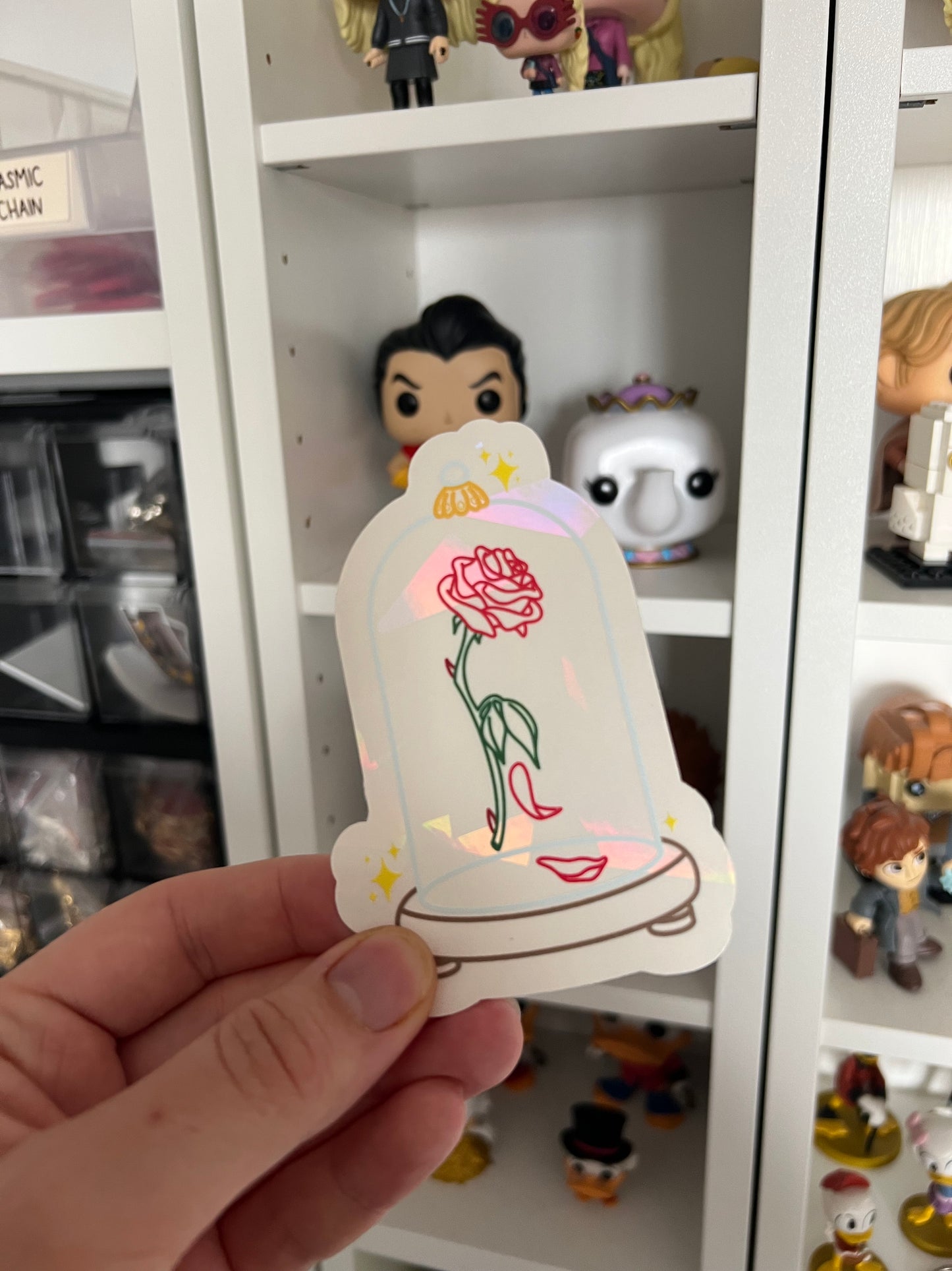 DISCONTINUED - Enchanted Rose Suncatcher