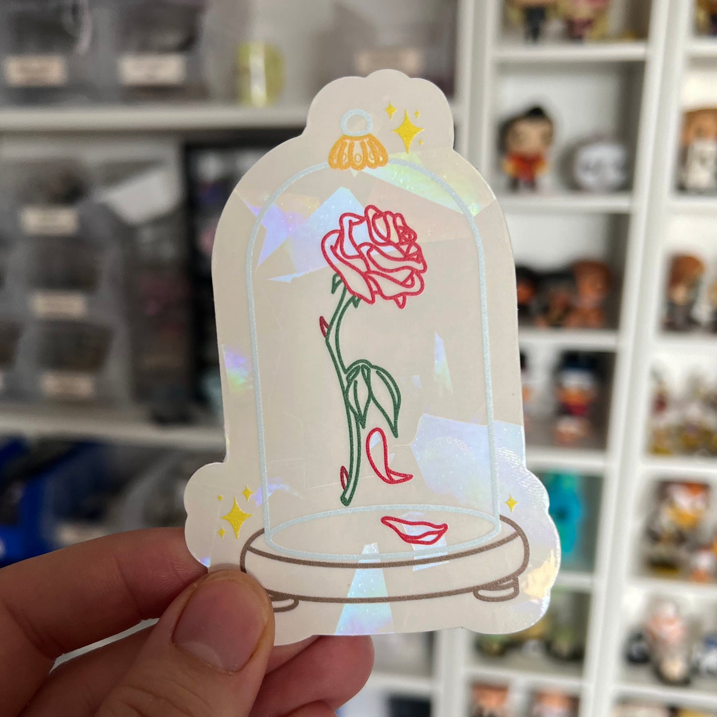 DISCONTINUED - Enchanted Rose Suncatcher
