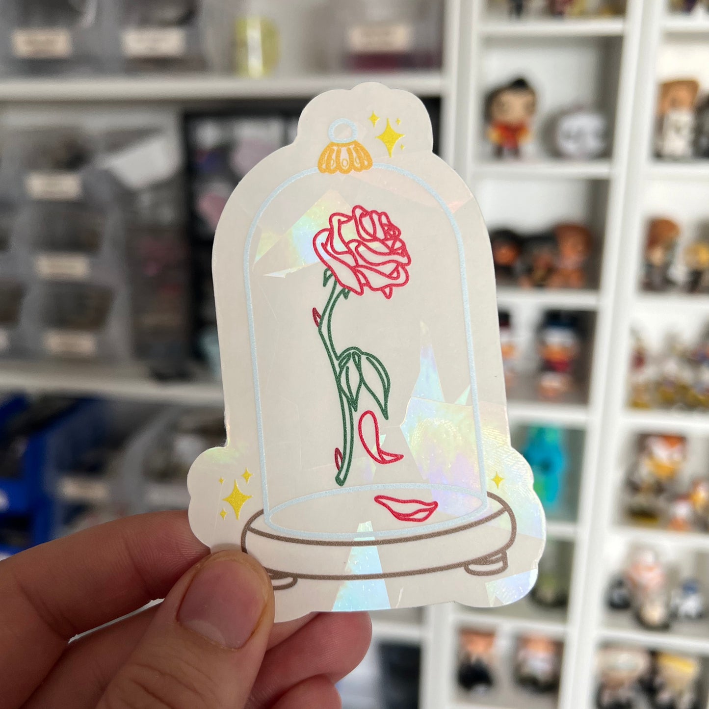 DISCONTINUED - Enchanted Rose Suncatcher