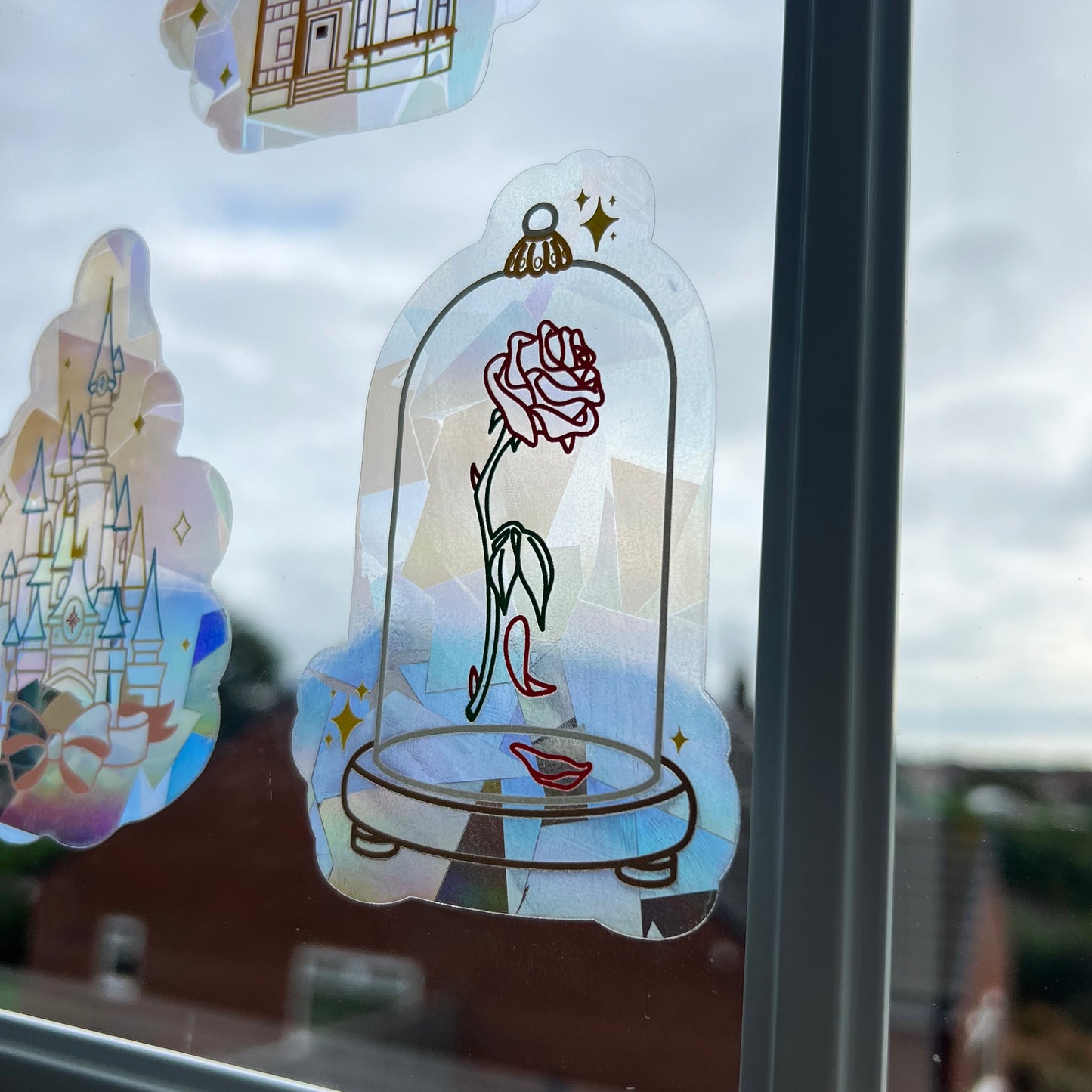DISCONTINUED - Enchanted Rose Suncatcher