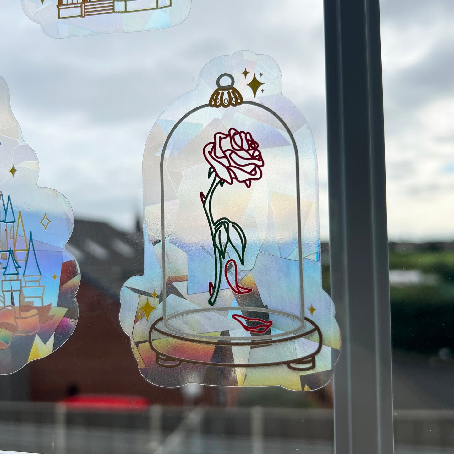 DISCONTINUED - Enchanted Rose Suncatcher