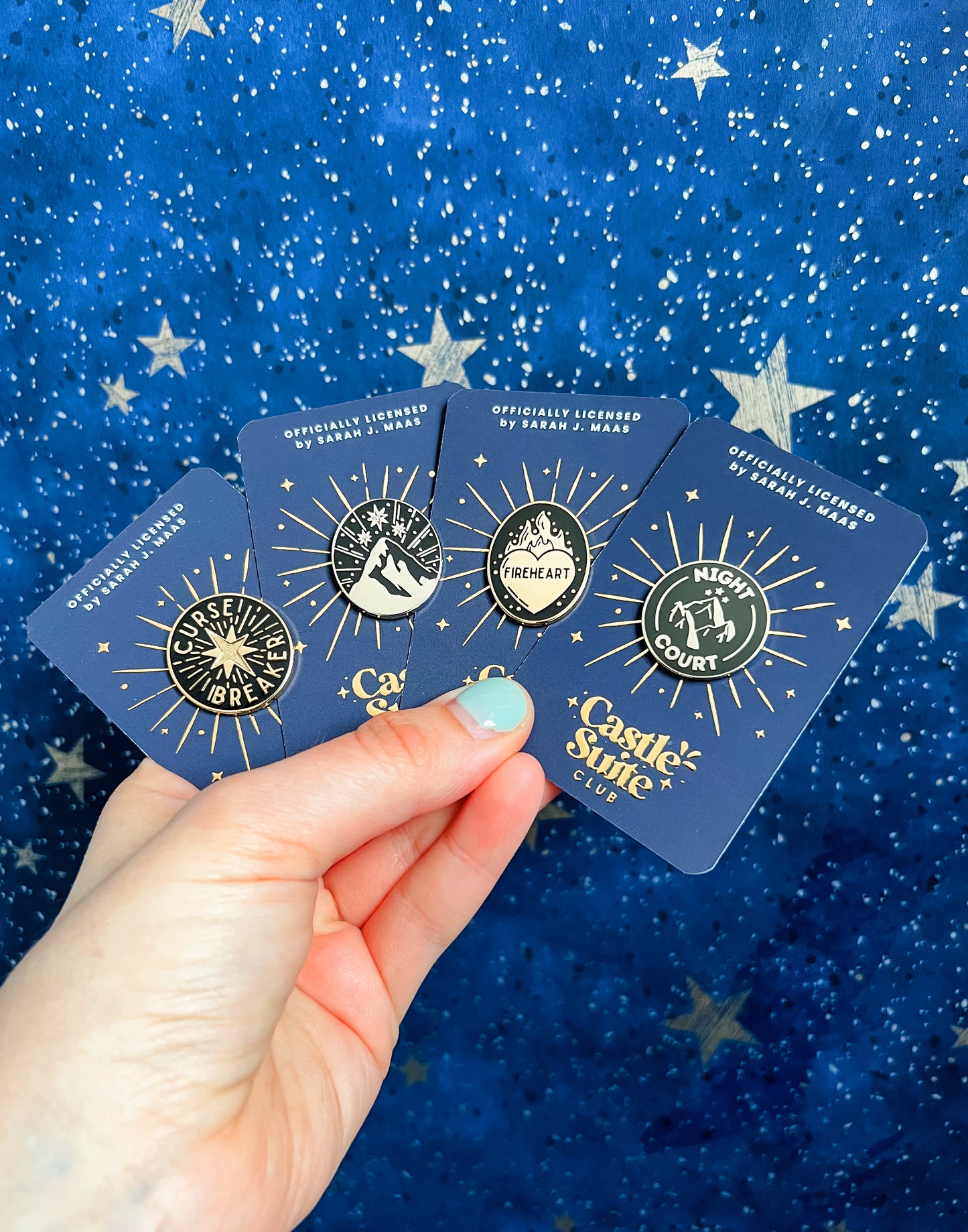 Sarah J. Maas Licensed Pin SECONDS SALE!