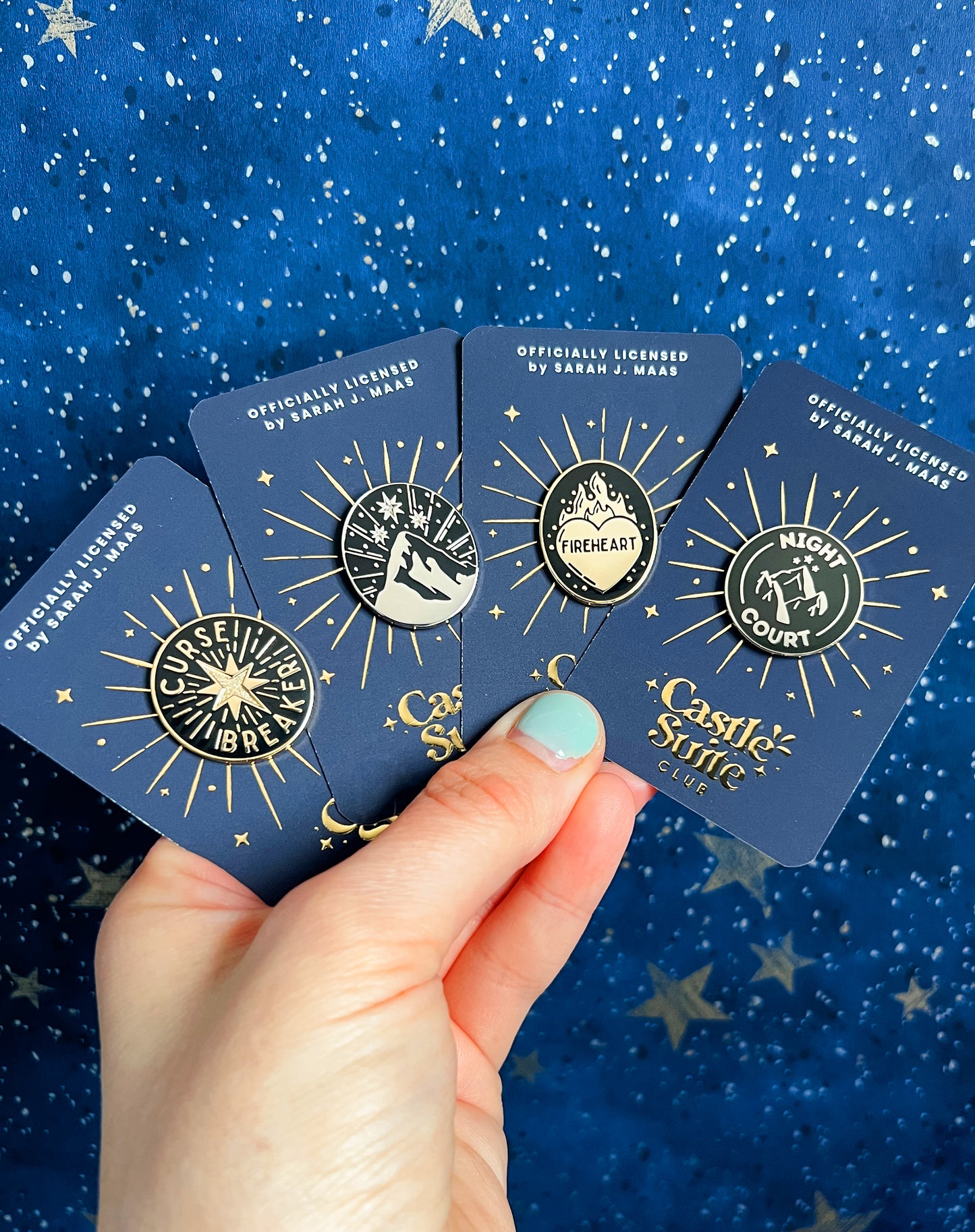 Sarah J. Maas Licensed Pin SECONDS SALE!