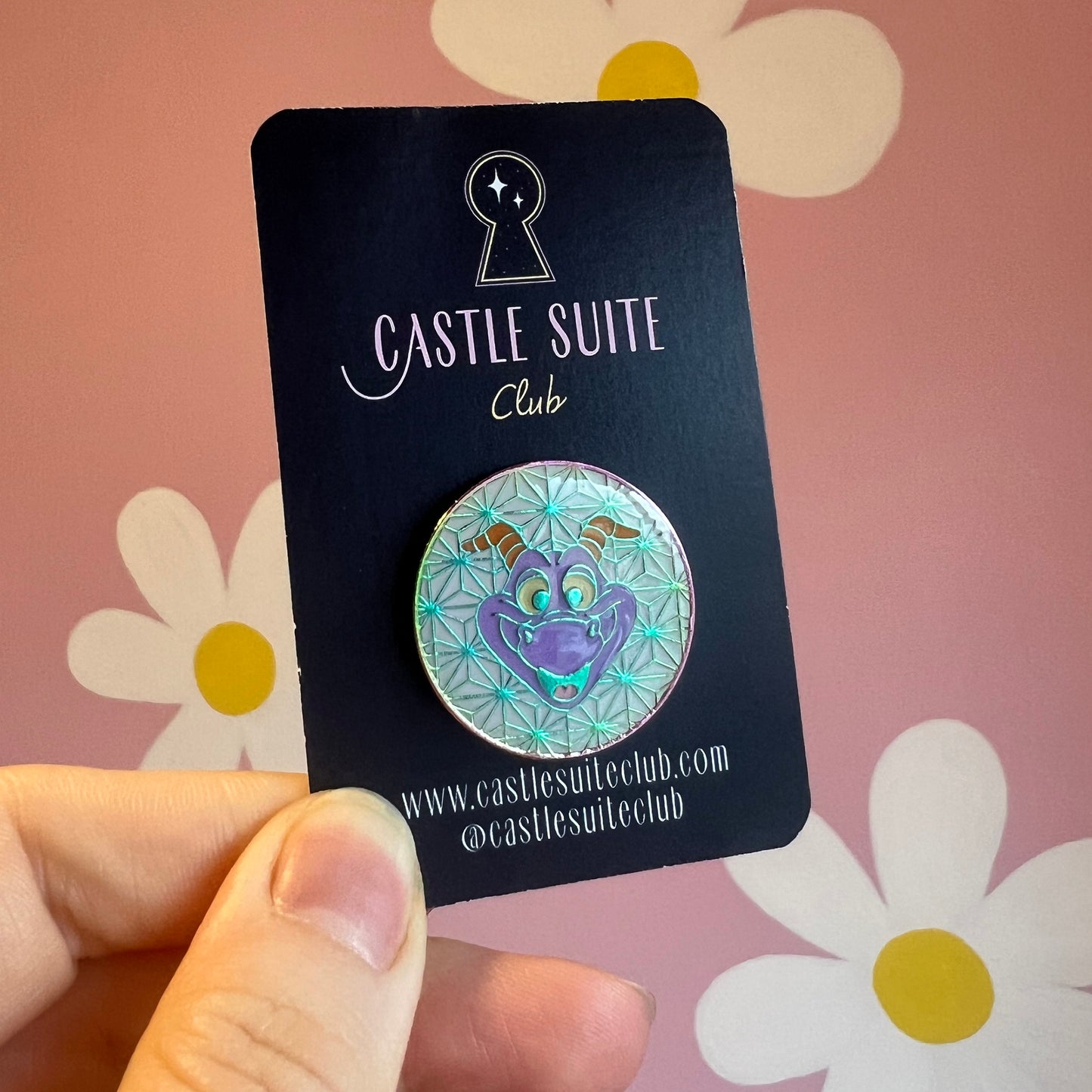 DISCONTINUED - Purple Dragon Enamel Pin