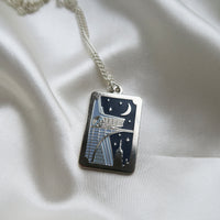 Load image into Gallery viewer, Superhero Tower Necklace
