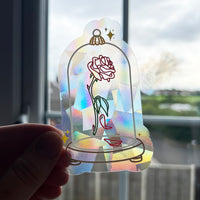 Load image into Gallery viewer, DISCONTINUED - Enchanted Rose Suncatcher
