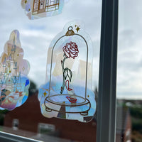 Load image into Gallery viewer, DISCONTINUED - Enchanted Rose Suncatcher
