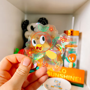 DISCONTINUED - Orange Bird Suncatcher