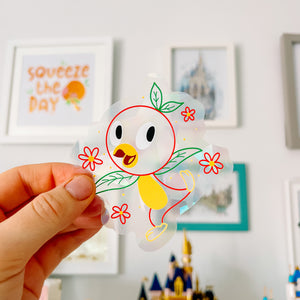 Orange Bird Suncatcher