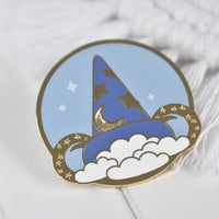 Load image into Gallery viewer, DISCONTINUED - Hollywood Ear Hat Enamel Pin

