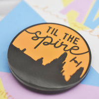 Load image into Gallery viewer, Til The Spire Enamel Pin
