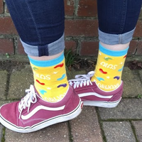 Load image into Gallery viewer, DISCONTINUED - Earwax Jellybean Socks
