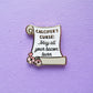 DISCONTINUED - Calcifer's Curse Enamel Pins