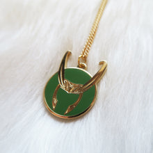 Load image into Gallery viewer, God of Mischief Horns Necklace
