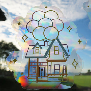 DISCONTINUED - Balloon House Suncatcher