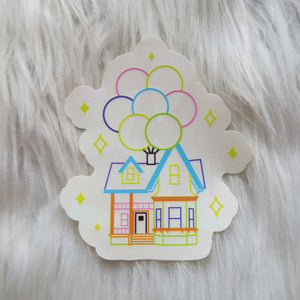 DISCONTINUED - Balloon House Suncatcher