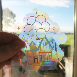 DISCONTINUED - Balloon House Suncatcher