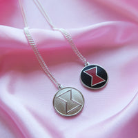 Load image into Gallery viewer, DISCONTINUED - Widow Enamel Necklaces
