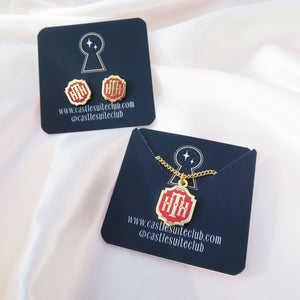 Tower of Terror Earrings or Necklace