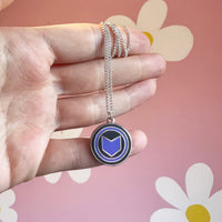 Load image into Gallery viewer, DISCONTINUED - Hawkeye Enamel Necklace
