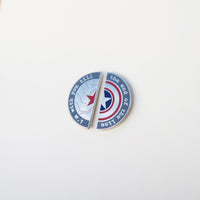 Load image into Gallery viewer, Bucky &amp; Steve BFF Pins
