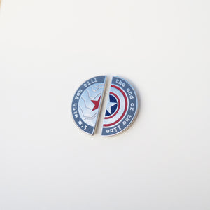 Bucky & Steve BFF Pins